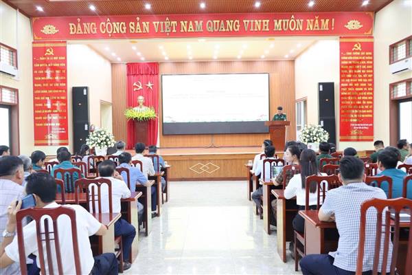 Hội đồng nghĩa vụ quân sự xã Nguyễn Lương Bằng tổ chức Hội nghị tổng kết công tác tuyển chọn, gọi công dân nhập ngũ và thực hiện nghĩa vụ tham gia Công an nhân dân năm 2026