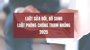 LUẬT SỬA ĐỎI, BỎ SUNG MỘT SỐ ĐIỀU CỦA LUẬT PHÒNG, CHÓNG THAM NHŨNG