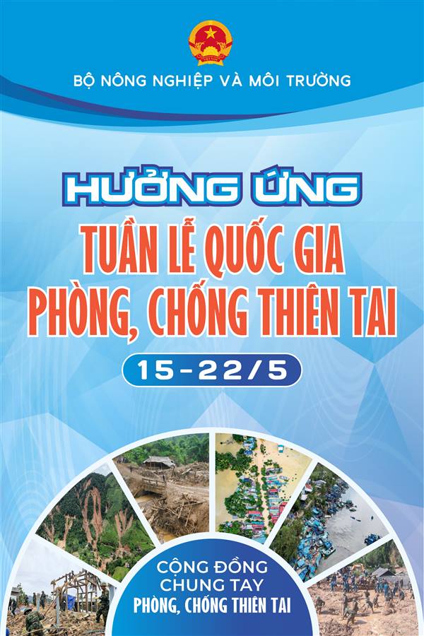 Hưởng ứng tuần lễ quốc gia phòng, chống thiên tai năm 2026