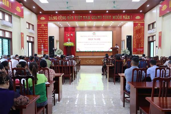 HỘI NÔNG DÂN XÃ NGUYỄN LƯƠNG BẰNG TỔ CHỨC HỘI NGHỊ TẬP HUẤN NGHIỆP VỤ QUẢN LÝ, ĐIỀU HÀNH QUỸ HỖ TRỢ NÔNG DÂN NĂM 2026