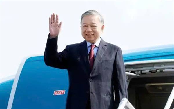 TỔNG BÍ THƯ, CHỦ TỊCH NƯỚC TÔ LÂM LÊN ĐƯỜNG THĂM CẤP NHÀ NƯỚC TỚI CỘNG HÒA ẤN ĐỘ