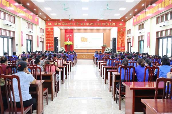 XÃ NGUYỄN LƯƠNG BẰNG TỔ CHỨC HỘI NGHỊ TUYÊN TRUYỀN PHÒNG, CHỐNG MA TÚY, BẠO LỰC GIA ĐÌNH VÀ PHÒNG, CHỐNG ĐUỐI NƯỚC CHO THANH THIẾU NHI NĂM 2026