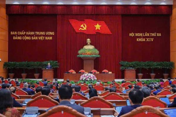 Thông báo Hội nghị lần thứ Ba, Ban Chấp hành Trung ương Đảng khóa XIV