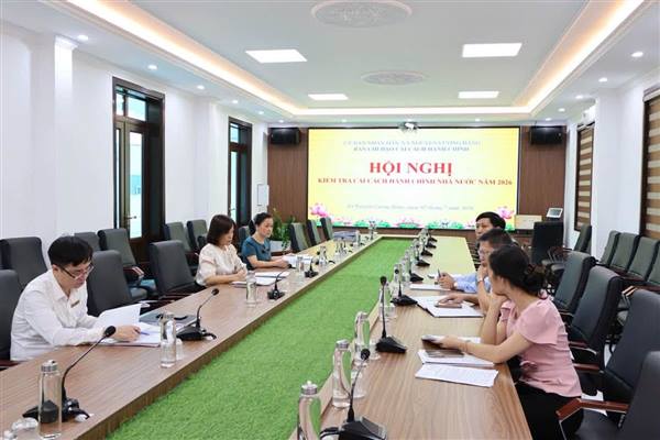 XÃ NGUYỄN LƯƠNG BẰNG TỔ CHỨC KIỂM TRA VIỆC TRIỂN KHAI THỰC HIỆN NHIỆM VỤ CẢI CÁCH HÀNH CHÍNH NĂM 2026