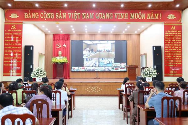 XÃ NGUYỄN LƯƠNG BẰNG THAM DỰ HỘI NGHỊ TRỰC TUYẾN SƠ KẾT CÔNG TÁC TUYÊN GIÁO VÀ DÂN VẬN 6 THÁNG ĐẦU NĂM 2026