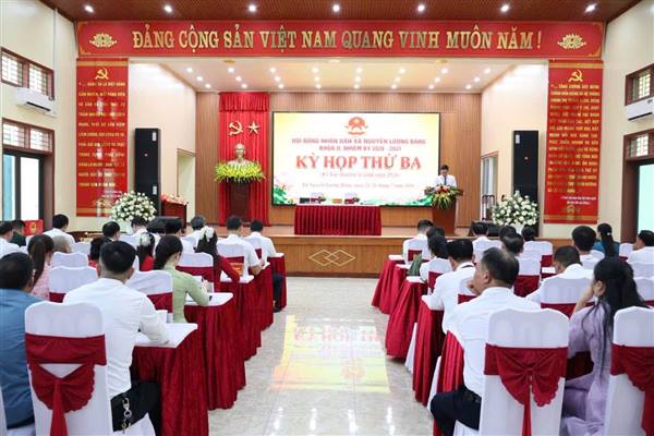 HĐND xã Nguyễn Lương Bằng khoá II, nhiệm kỳ 2026-2031 tổ chức thành công Kỳ họp thường lệ giữa năm 2026, quyết nghị nhiều nội dung quan trọng phục vụ phát triển kinh tế - xã hội địa phương
