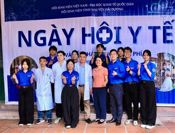 ĐOÀN THANH NIÊN XÃ NGUYỄN LƯƠNG BẰNG TỔ CHỨC NGÀY HỘI Y TẾ – CHUNG TAY CHĂM SÓC SỨC KHỎE CỘNG ĐỒNG