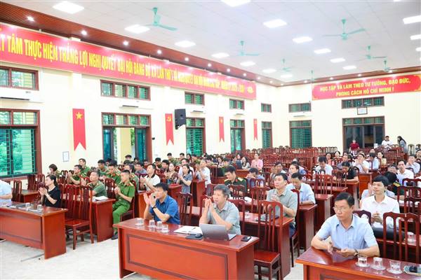 Xã Nguyễn Lương Bằng tổ chức lớp tập huấn, bồi dưỡng kiến thức bảo vệ bí mật nhà nước năm 2026