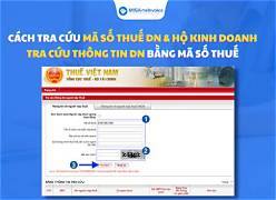 Cách tra cứu mã số thuế hộ kinh doanh online