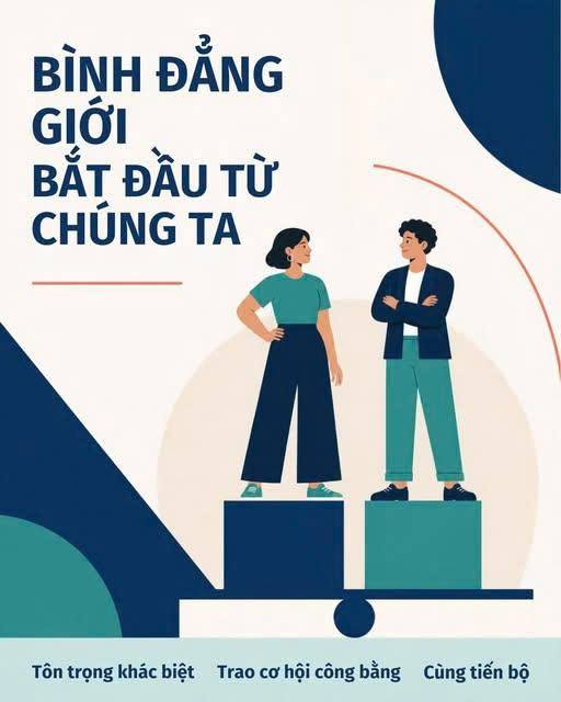 BÌNH ĐẲNG GIỚI BẮT ĐẦU TỪ CHÚNG TA: HÀNH ĐỘNG HÔM NAY CHO MỘT HẢI PHÒNG VĂN MINH, HẠNH PHÚC! 