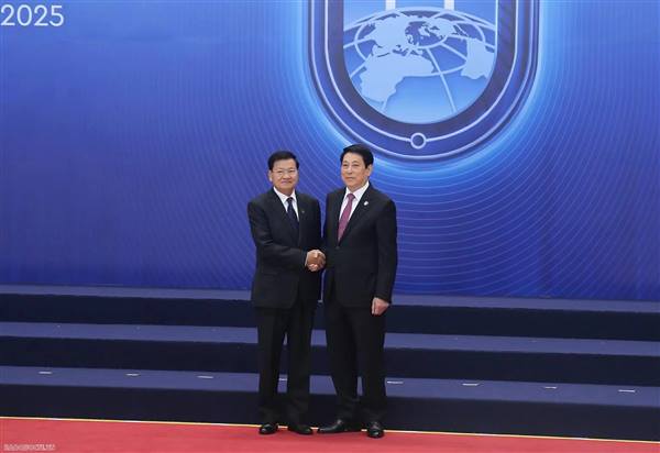 Lễ đón chính thức các Trưởng đoàn tại Lễ mở ký Công ước Liên hợp quốc về chống tội phạm mạng