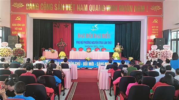 ĐẠI HỘI ĐẠI BIỂU PHỤ NỮ PHƯỜNG NGUYỄN TRÃI LẦN THỨ I, NHIỆM KỲ 2025 – 2030.