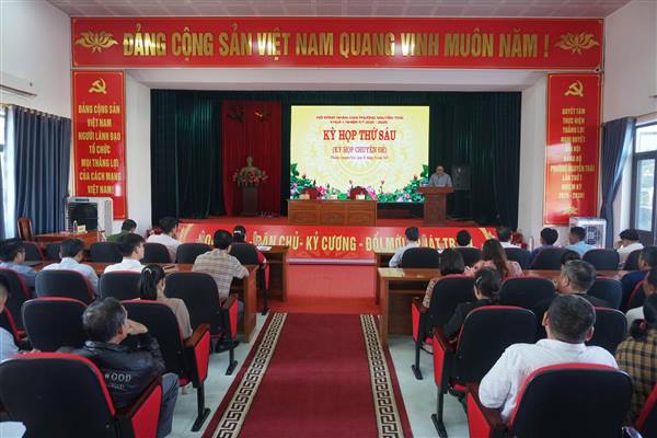 Chiều ngày 14/11, HĐND phường Nguyễn Trãi khóa I, nhiệm kỳ 2021-2026 tổ chức Kỳ họp thứ sáu (kỳ họp chuyên đề).