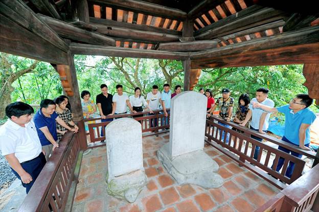 Thanh Mai viên thông tháp bi. Ảnh: Báo Hải Dương.