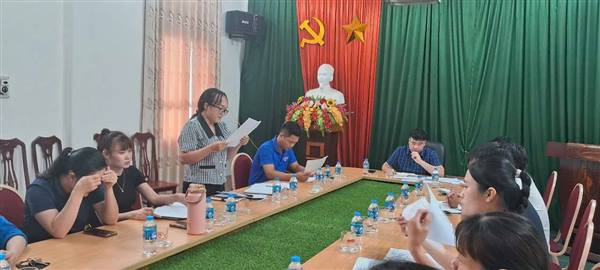 CÔNG BỐ CÁC QUYẾT ĐỊNH VỀ TỔ CHỨC VÀ CÔNG TÁC CÁN BỘ CỦA ĐOÀN TNCS HỒ CHÍ MINH PHƯỜNG NGUYỄN TRÃI.