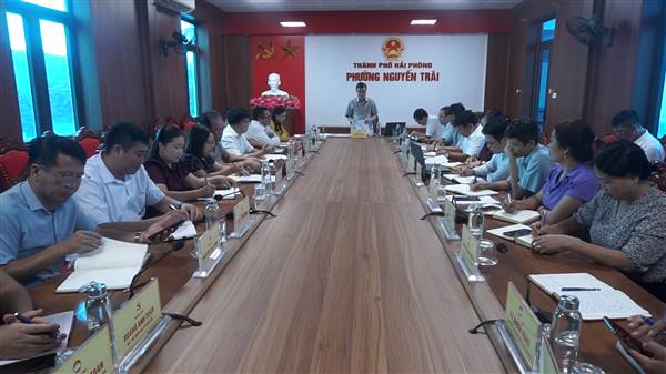 BAN THƯỜNG VỤ ĐẢNG ỦY PHƯỜNG NGUYỄN TRÃI HỌP THƯỜNG KỲ THÁNG 9 NĂM 2026