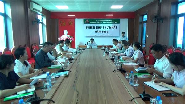 UBND phường Nguyễn Trãi đã diễn ra hội nghị công bố Quyết định thành lập Ban đại diện Hội đồng quản trị Ngân hàng Chính sách xã hội phường Nguyễn Trãi.
