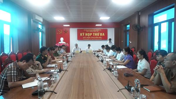 HỘI ĐỒNG NHÂN DÂN PHƯỜNG NGUYỄN TRÃI TỔ CHỨC KỲ HỌP THỨ BA (KỲ HỌP CHUYÊN ĐỀ) KHÓA II, NHIỆM KỲ 2026 – 2031.