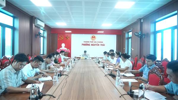 THƯỜNG TRỰC HỘI ĐỒNG NHÂN DÂN  PHƯỜNG NGUYỄN TRÃI TỔ CHỨC HỘI NGHỊ LIÊN TỊCH THỐNG NHẤT NỘI DUNG, CHƯƠNG TRÌNH KỲ HỌP THỨ BA VÀ KỲ HỌP THƯỜNG LỆ HỘI ĐỒNG NHÂN DÂN  PHƯỜNG KHÓA II, NHIỆM KỲ 2026 – 2031