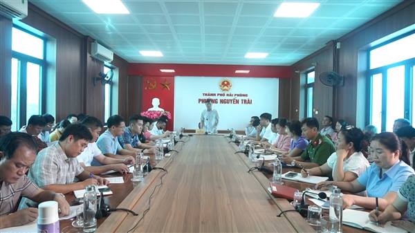 UBND PHƯỜNG NGUYỄN TRÃI TRIỂN KHAI KẾ HOẠCH, ĐỀ ÁN SÁP NHẬP TỔ DÂN PHỐ TRÊN ĐỊA BÀN PHƯỜNG NĂM 2026