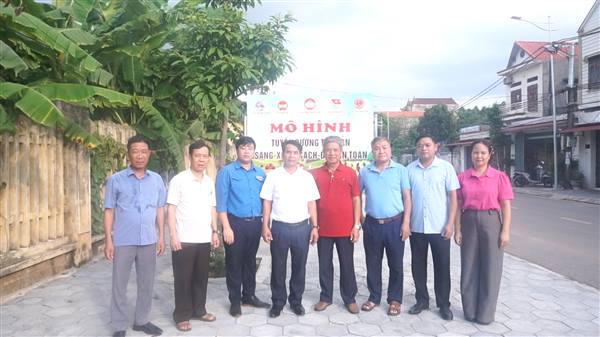 ỦY BAN MTTQ VIỆT NAM PHƯỜNG NGUYỄN TRÃI RA MẮT CÁC MÔ HÌNH PHÁT HUY VAI TRÒ TỰ QUẢN CỦA NHÂN DÂN