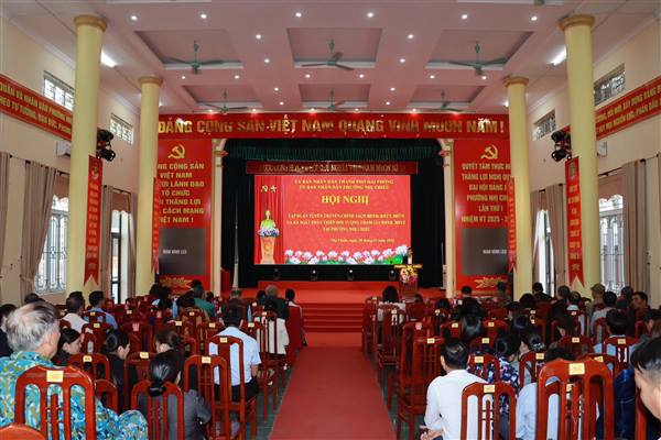 Phường Nhị Chiểu tập huấn tuyên truyền chính sách BHXH,BHYT, BHTN và rà soát phát triển đối tượng tham gia BHXH, BHYT