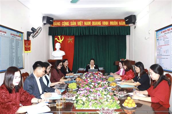 Sở Giáo dục và đào tạo Hải Phòng kiểm tra công tác quản lý và tổ chức triển khai thực hiện nhiệm vụ năm học 2025-2026 tại phường Nhị Chiểu