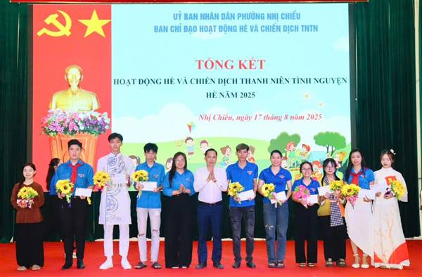 Phường Nhị Chiểu sôi nổi chương trình “Liên hoan Giai điệu tuổi hồng năm 2025” và tổng kết hoạt động hè và chiến dịch thanh niên tình nguyện hè năm 2025