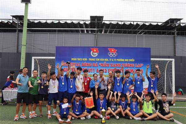 Đội tuyển U15 Bích Nhôi và U11 Minh Tân giành vô địch Giải bóng đá U11 và U15 Cup MTC năm 2025