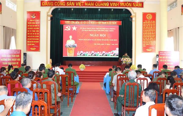 Phường Nhị Chiểu tổ chức Ngày hội Toàn dân bảo vệ an ninh Tổ quốc năm 2025