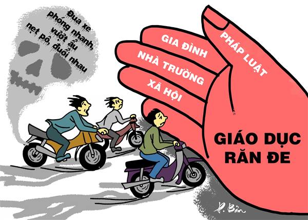 Mức phạt hành vi đua xe trái phép