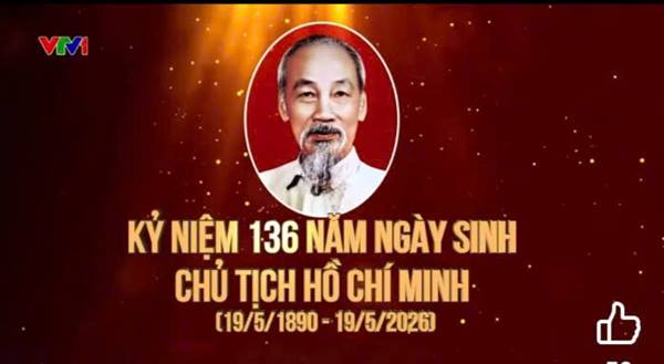 Chủ tịch Hồ Chí Minh vĩ đại sống mãi trong sự nghiệp của chúng ta!