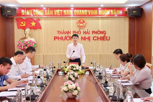 Phiên họp thường kỳ tháng 6/2026 của UBND phường Nhị Chiểu thảo luận nhiều nội dung quan trọng.