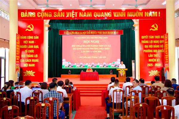 Phường Nhị Chiểu đối thoại với Doanh nghiệp, Hợp tác xã, Hộ kinh doanh trên địa bàn