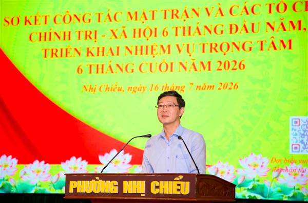 Ủy ban MTTQ Việt Nam phường và các tổ chức chính trị- xã hội phường Nhị Chiểu tích cực vận động nhân dân đoàn kết thi đua lao động sáng tạo, xây dựng quê hương.