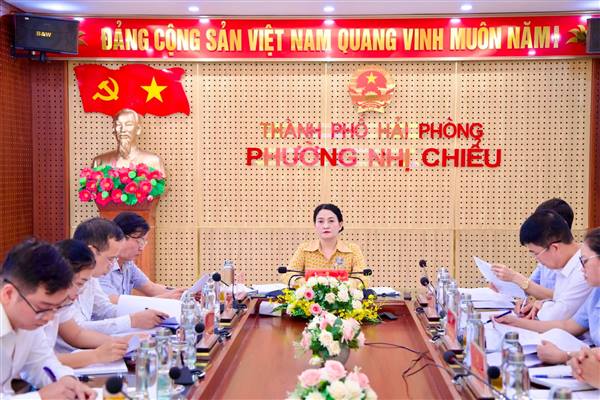 Hội nghị Ban Thường vụ Đảng ủy phường Nhị Chiểu phiên cuối tháng 8/2026 cho ý kiến nhiều nội dung quan trọng