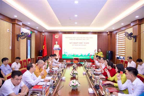 Kỳ họp thứ năm (kỳ họp chuyên đề) hđnd phường nhị chiểu khóa ii, nhiệm kỳ 2026-2031