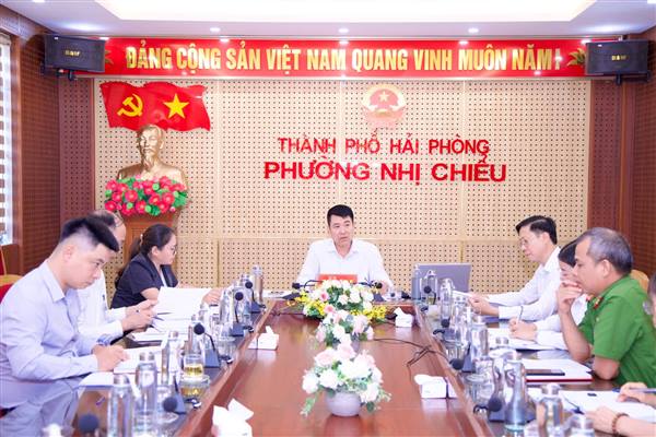 Nhiều nội dung quan trọng được thảo luận tại phiên họp thường kỳ tháng 9/2026 của UBND phường Nhị Chiểu