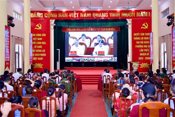 PHƯỜNG NHỊ CHIỂU THAM DỰ HỘI NGHỊ TRỰC TUYẾN ĐOÀN ĐBQH THÀNH PHỐ HẢI PHÒNG TIẾP XÚC CỬ TRI CHUẨN BỊ KỲ HỌP THỨ HAI, QUỐC HỘI KHÓA XVI