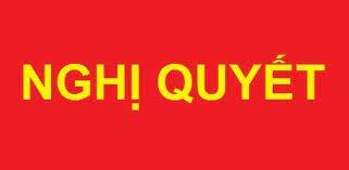 Nghị quyết Hội đồng nhân dân xã  Ninh Giang