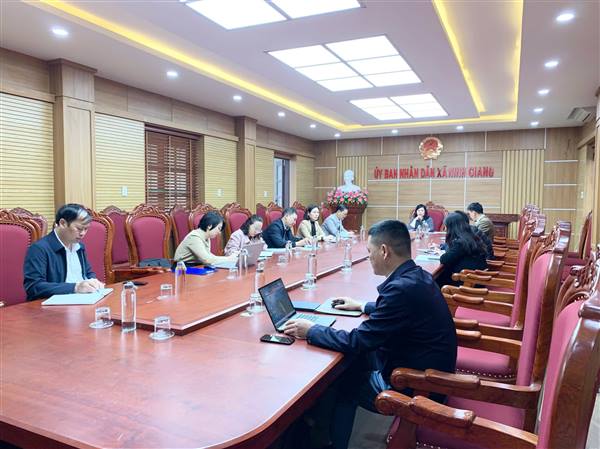 UBND XÃ NINH GIANG KIỂM TRA CÔNG TÁC CẢI CÁCH  HÀNH CHÍNH NĂM 2025
