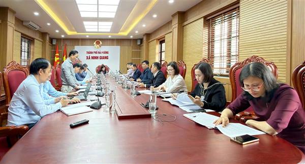 XÃ NINH GIANG XÂY DỰNG VÀ TRIỂN KHAI KẾ HOẠCH  BẦU CỬ ĐẠI BIỂU QUỐC HỘI KHÓA XVI VÀ ĐẠI BIỂU HĐND CÁC CẤP, NHIỆM KỲ 2026-2031