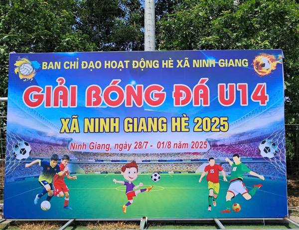 KHAI MẠC GIẢI BÓNG ĐÁ THIẾU NIÊN HÈ 2025