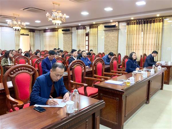 Đảng bộ các cơ quan Đảng xã Ninh Giang tổng kết công tác lãnh đạo năm 2025,  triển khai nhiệm vụ năm 2026. 