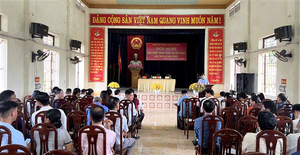 Đảng bộ phường Phạm Sư Mạnh tổ chức Hội nghị Ban Chấp hành lần thứ ba (mở rộng), năm 2025: Tăng tốc thực hiện mục tiêu năm 2025