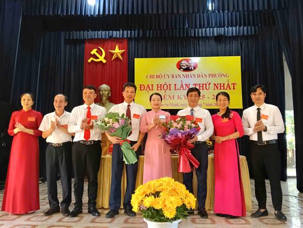 Chi bộ UBND phường Phạm Sư Mạnh tổ chức thành công Đại hội lần thứ I, nhiệm kỳ 2025 - 2030
