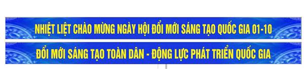 Hưởng ứng Ngày hội Đổi mới sáng tạo quốc gia 01-10