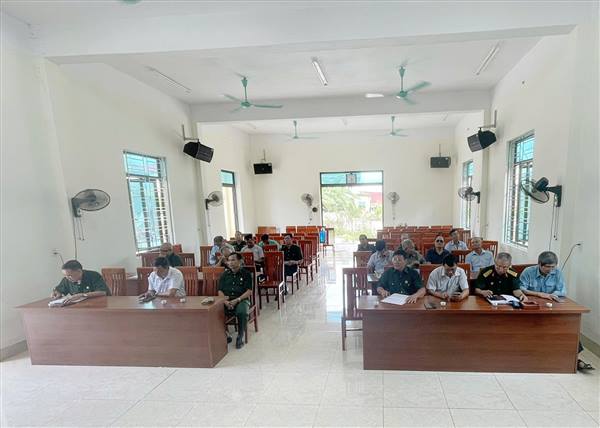 Hội Cựu chiến binh phường Phạm Sư Mạnh sơ kết công tác Hội quý III/2025