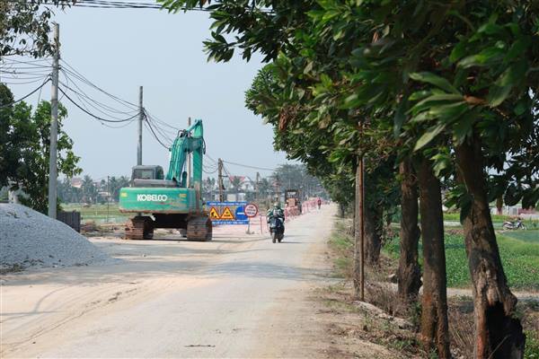 Phường Phạm Sư Mạnh triển khai Dự án cải tạo, nâng cấp tuyến phố Thái Sơn