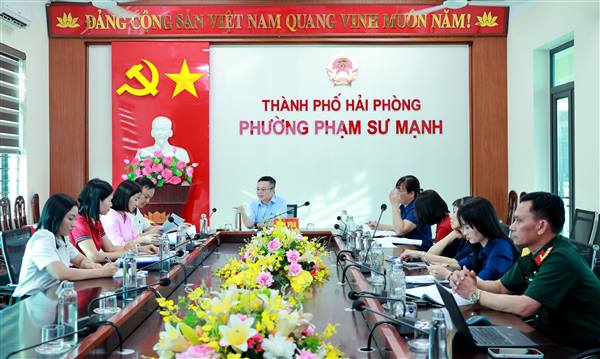 Phường Phạm Sư Mạnh tổ chức hội nghị triển khai công tác chuẩn bị Hội thi báo cáo viên, tuyên truyền viên giỏi năm 2026